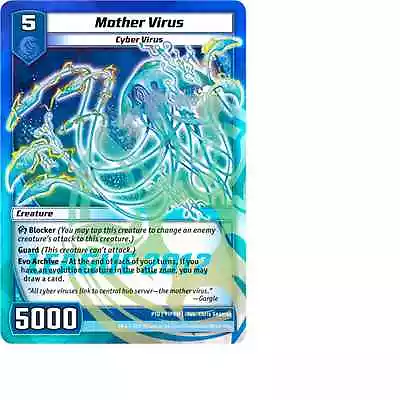 Kaijudo X3 MOTHER VIRUS Foil Playset League 2012 Promo P10 Y1PRM - DUEL MASTERS • $1.02