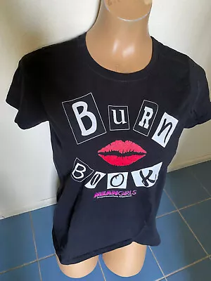 Mean Girls BURN BOOK Black Graphics TShirt - Women's Sz S • $6.85