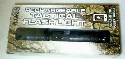 New Rechargeable Tactical Flashlight Camo USB  • $10