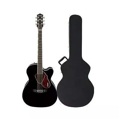 Gretsch G5013CE Rancher Junior Cutaway Acoustic Electric Guitar Black Bundle • $569.99