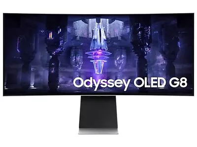 Samsung Odyssey OLED G8 34 Ultra-WQHD Curved Gaming Monitor 175Hz LS34BG850SEXXY • $2199