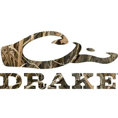Drake Waterfowl Logo Decal Window Sticker 5  - Mossy Oak Shadow Grass Habitat • $6.99
