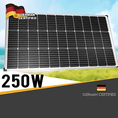 250W 12V Mono Solar Panel Caravan Home Off Gird Battery Charging Power 250 Watt • $109