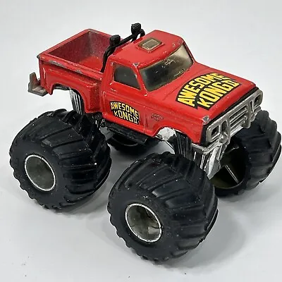 Vtg 1985 Matchbox Super Chargers SC6 Awesome Kong II Monster Truck Red • $16.96