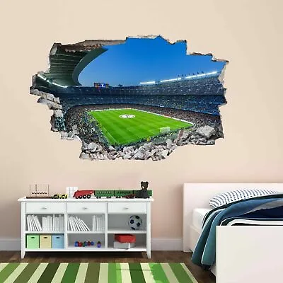 £15.99 • Buy Barcelona Nou Camp Stadium Wall Art Sticker Mural Decal Kids Bedroom Decor BT16