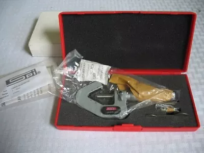 SPI Mechanical V Anvil Micrometer 14-271-1 1-15mm 3 Flutes Measured New In Box • $99