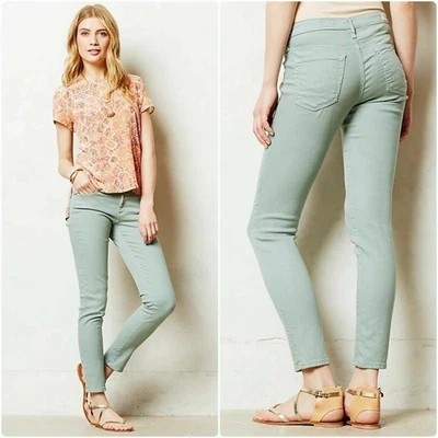 £39.32 • Buy AG Adriano Goldschmied The Stevie Ankle Zip Slim Straight Leg Size 27R