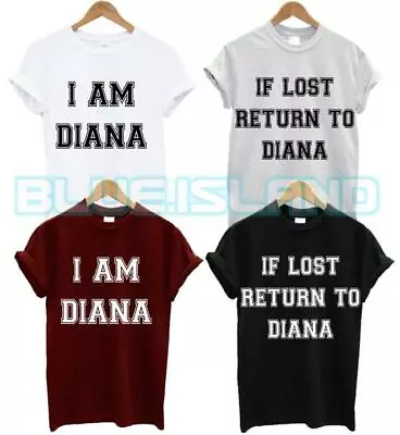 If Lost Return To.. T Shirt Set Personalised Matching Couple Hubby Girlfriend • $19.72