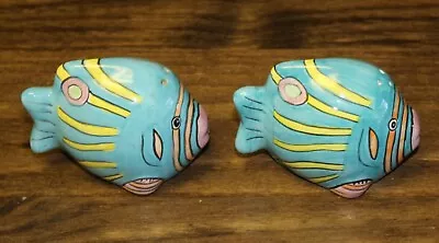 Blue Clownfish Salt And Pepper Shakers Sea Animals • $6.76