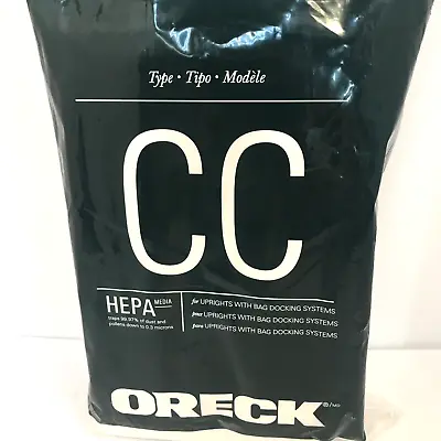 ORECK Vacuum Bags Type CC Hepa Filtration Odor Fighting • $14.99