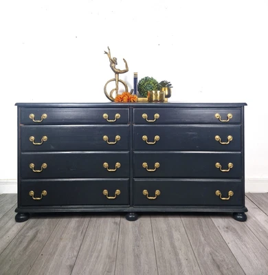 £650 • Buy Merchant Chest Of Drawers In Navy Blue