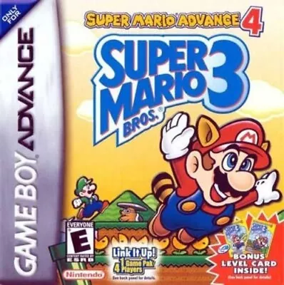 Super Mario Advance 4: Super Mario Bros. 3 - Game Boy Advance GBA Game • $23.47