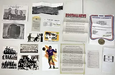 TCU Horned Frogs Football 16 Pc Vintage Reproduction Memorabilia Photos Notes • $9.99