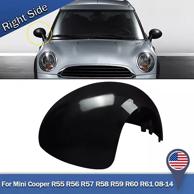 Right Rear Mirror Cover Trim For Mini Cooper R55 R56 R57 R57 R58 Manual Folding • $27.53