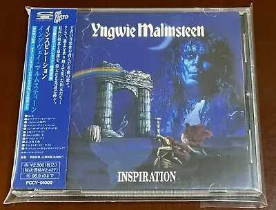 Japan CD With OBI Yngwie Malmsteen-Inspiration PCCY 01009 SAMPLE • $12.99