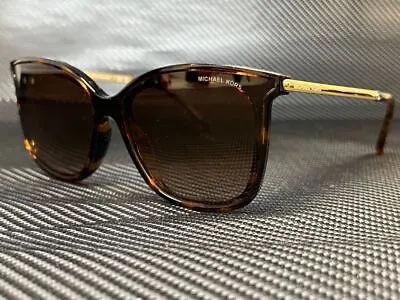 MICHAEL KORS MK2079U 333313 Dark Tortoise Square 61 Mm Women's Sunglasses • $72.09