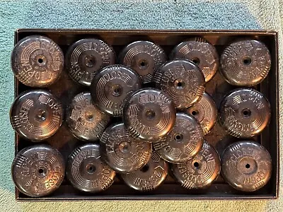 Lot Of 20 Black Round Steam Radiator Valve Handles Steampunk Hot Water Vintage • $39.99