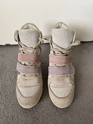 £18 • Buy Ash London Wedge Trainers Size 4