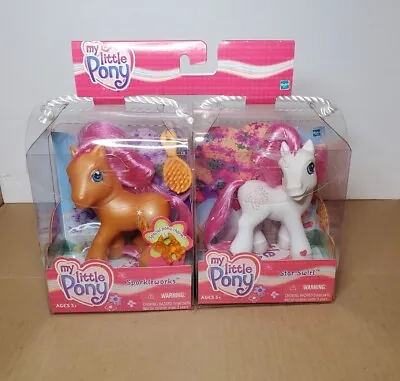 Vintage 2003 My Little Pony 2 Pack G3 Sparkleworks And Star Swirl - RARE & NEW! • $69.99