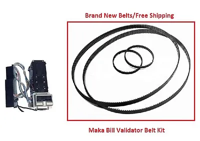 Maka Belts NB Dollar Bill Validator Acceptor Rebuild Belt Kit • $99.99