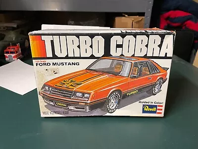 Vintage 1979 Revell Issue Ford Turbo Cobra Mustang Unbuilt • $34.99