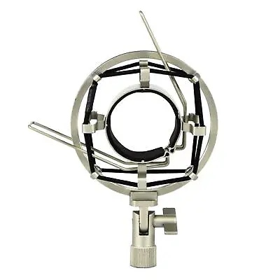 Silver Shock Mount Fits Neumann U87 Microphone Shockmount Suspension U-87 • $49.99