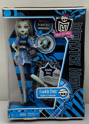 Monster High “Frankie Stein” Laptop Diary NIB Mattel 2010 Wednesday Style (READ) • $125