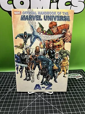 Official Handbook Of The Marvel Universe A-Z Vol 1 Hardcover 1st Printing 2008 • £28.10