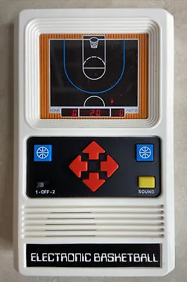 Mattel Electronic Basketball 70s Retro Handheld Game. New Version Of Classic • $10.48