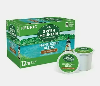 $11.99 • Buy Green Mountain Coffee Nantucket Blend Medium Roast Keurig 12 K-Cups - QUICK SHIP