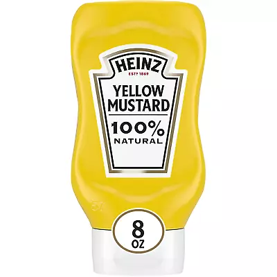 Heinz Yellow Mustard 8 Oz Bottle • $6.99