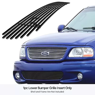 Fits 99-03 Ford F-150 Lightning Lower Bumper Black Billet Grille • $50.99