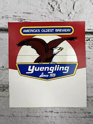 VTG Yuengling America's Oldest Brewery Beer Advertisement Sticker Window Decal • $7