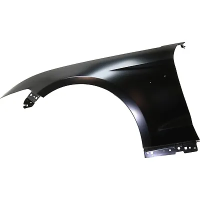 Fender For 2015-2017 Ford Mustang Front Driver Primed Steel W/ Molding Holes • $211.87
