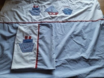 £6 • Buy Nautical Single Bed Set. Vgc