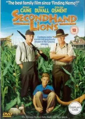 Secondhand Lions DVD (2004) Michael Caine McCanlies (DIR) Cert 12 Amazing Value • £8.07