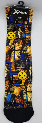 Bioworld Crew Socks 10-13 Marvel Comic X-men Wolverine X-23 1 Pair • $7.95