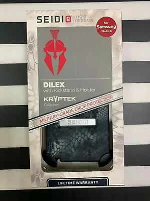 $24.99 • Buy SEIDIO DILEX W/ Kickstand & Holster - Samsung NOTE 8 KRYPTEK Typhon *N*E*W*
