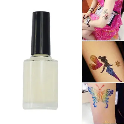 15ML Glitter Glue Temporary Glitter Tattoo Skin Body Make Up Art 1Ksd Fashi G • £2.89