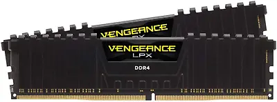 Corsair Vengeance LPX 32GB (2x16GB) DDR4 3200MHz C16 Desktop Gaming Memory Black • $126.53