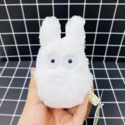 Cute 4.7  Plush Keychain White New TOTORO MY NEIGHBOR Bag Pendant Charms Vibrate • $12.99