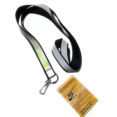 NIKE Reflex Lanyard Reflective With Detachable Keychain Gray - NEW WITH TAG • $14.95