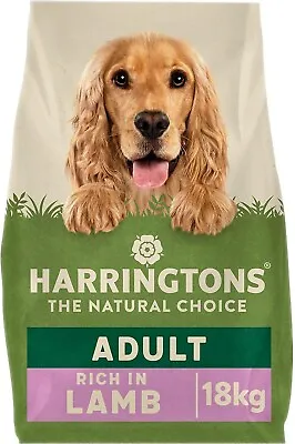 Harringtons Complete Dry Dog Food Lamb & Rice 18kg - Made With All Natural Ingre • £35.99