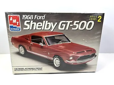 AMT/Ertl 1968 Ford Shelby GT-500 Mustang Vintage 1990 1:25 Model Kit NEW SEALED • $30