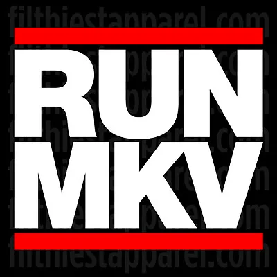  RUN MKV  Vinyl Decal Sticker Volkswagen VW GOLF Rabbit GTI R32 MK5 MKV • $6.50