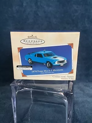 Hallmark 1970 Ford Mach 1 Mustang- Series#12 Classic American Cars 2002- NEW # • $12.95