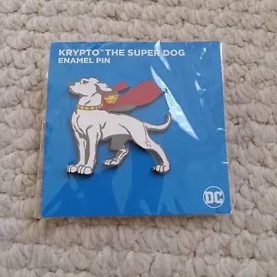 DC Comics Culturefly World's Finest Krypto Superdog Pin  Superman New • $14.99