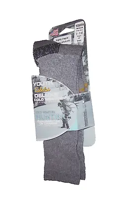 Merino Wool Socks Insulated Socks Cold Weather Socks Youth 9-11.5 Medium Socks • $9.45