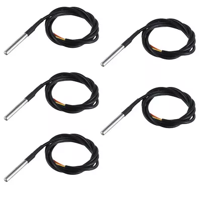 5pcs DS18B20 Temperature Sensor Thermal Probe Thermometer Waterproof For Arduino • $8.19