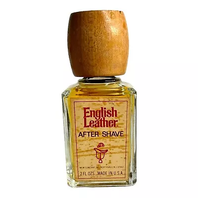 English Leather After Shave 2 OZ Aftershave Splash USA Vintage NEW • $26.99